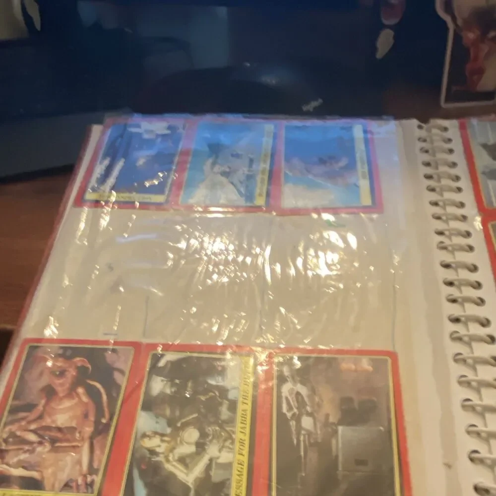 Star Wars Return of the Jedi 1983 Non-Sport Trading Card Lot Topps